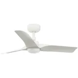 FARO Hey S 90 cm Deckenventilator Weiß