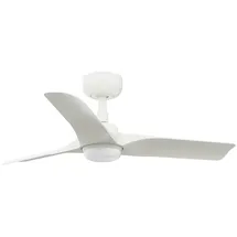 FARO Hey S 90 cm Deckenventilator Weiß