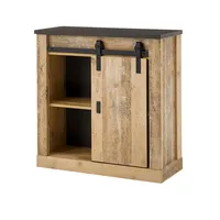 Furn.design Aktenschrank Stove in Used Wood hell und anthrazit