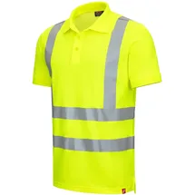 AS Arbeitsschutz Nitras Motion Tex Viz Warn-Poloshirt 4XL Neongelb
