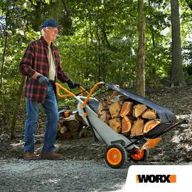 Worx Multifunktions-Schubkarre Aerocart WG050' 8-in-1 Funktion: