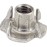 Hettich Einschlagmutter M8, Durchmesser 22mm 47643, Stahl blank