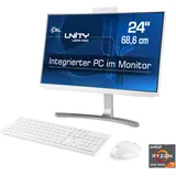 CSL All-in-One PC »Unity U24-AMD«, weiß