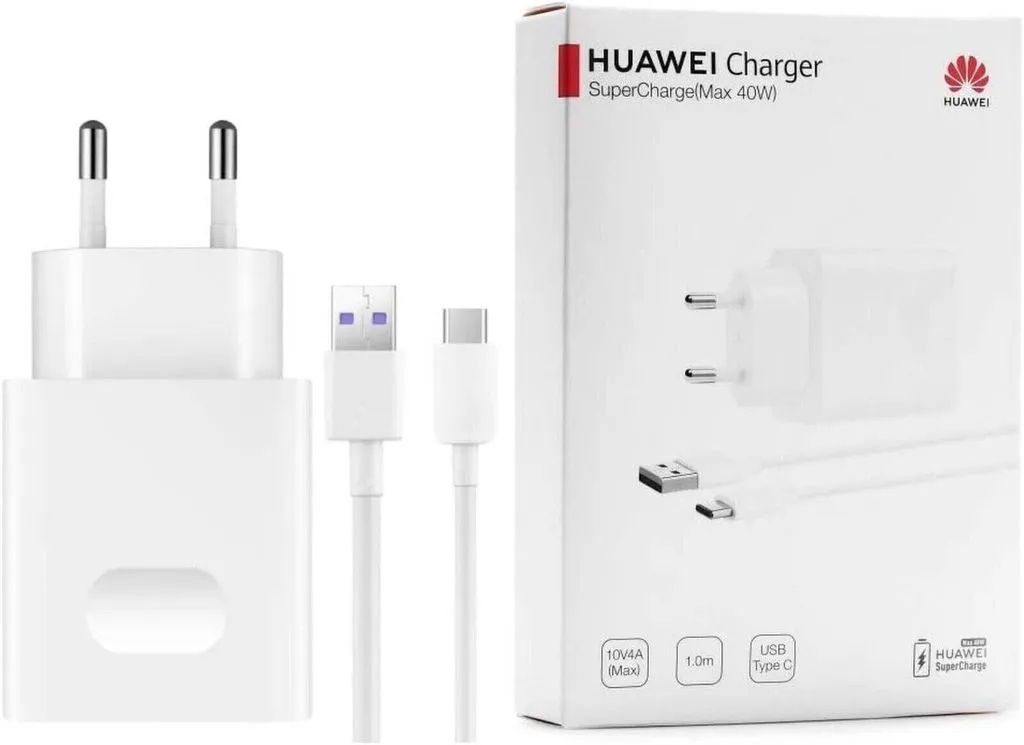 Original Huawei Schnellladegerät 40W Ladekabel Datenkabel Adapter Netzteil USB-C