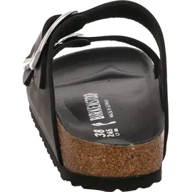 Birkenstock Damen Arizona Big Buckle Sandalen braun, Schwarz(black), 35 EU schmal