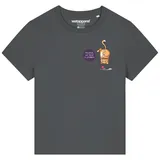 wat? APPAREL T-Shirt Funny Cat in Grau | Gr.: 38