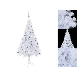 vidaXL Künstlicher Weihnachtsbaum Beleuchtung Kugeln 180cm 620 Zweige