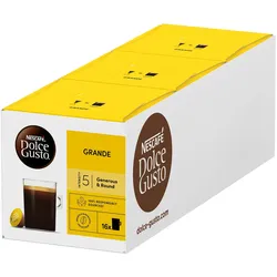 Nescafe Dolce Gusto Crema Grande 136 g, 3er Pack