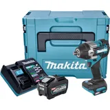 Makita TW 007 GT101 Akku Schlagschrauber 40 V max. 760 Nm 1/2'' Brushless + 1x Akku 5,0 Ah + Ladegerät + Makpac