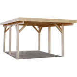 Palmako Karl Einzel-Carport 360 x 512 cm naturbelassen