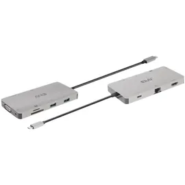 Club 3D 9-in-1 Hub, USB-C 3.0 [Stecker] (CSV-1594)