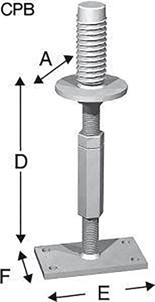 Simpson Strong-Tie Strong Tie SST Stützenfuß CPS40