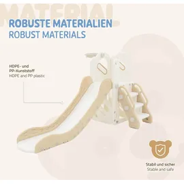 joyz Rutschen 3 in 1 Weiß-Beige Kunststoff