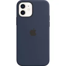 Apple iPhone 12 | 12 Pro Silikon Case mit MagSafe dunkelmarine