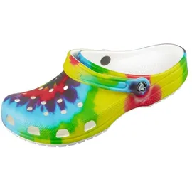 Crocs Classic Tie-Dye Graphic Clog multi 37-38