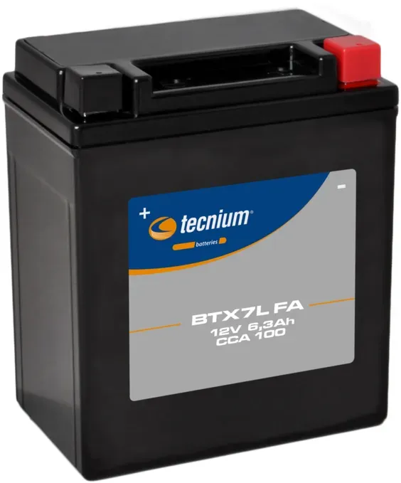 TECNIUM In de fabriek geactiveerde onderhoudsvrije batterij - BTX7L