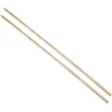 Papstar Grill-Spieße 80 cm Birkenholz mehrfarbig