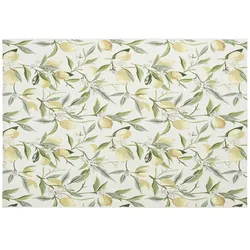 Webteppich   ¦ creme ¦ Synthetische Fasern ¦ Maße (cm): B: 160