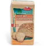 Küchenmeister Brotbackmischung Kürbiskernbrot, mit Roggensauerteig und Hefe, 500g