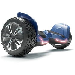 Bluewheel Electromobility Skateboard HX510 (Kinder Sicherheitsmodus & App – Bluetooth), 8.5″ Premium Offroad Hoverboard Bluewheel HX510 SUV blau