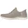 SKECHERS Summits taupe mesh/gold trim 37
