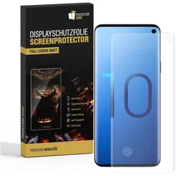 6x 9H Panzernanoglas für Samsung Galaxy S10 FULL CURVED MATT ANTI-REFLEX Displayschutz Schutzglas Schutzfolie Panzerglas ANTI-SHOCK/ ANTI-KRATZ/ ANTI-BRUCH/ ANTI-SCHMUTZ