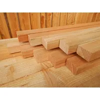 ZAUNLATTE LÄRCHE HOLZ LATTEN LATTENZAUN HOLZZAUN 25x50 mm 2,5x5 100cm (50)