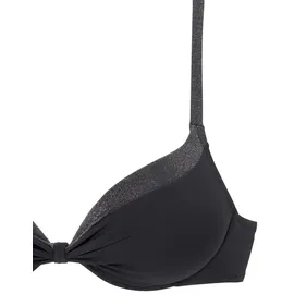 JETTE Push-Up-Bikini Damen schwarz Gr.38 Cup B,
