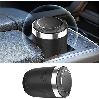 ChegLI Auto Aschenbecher für VW Golf 5 6 7 8 GTE GTI GTD, tragbar Aschenbecher mit Deckel Abnehmbarer Innenraum Zubehör Geruchssicher Staubdicht