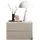 SchlafKONTOR Nachtschrank Taboni 42 x 28 x 30 cm Beige