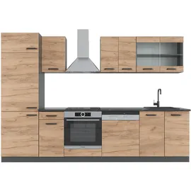 Vicco R-Line, 300 cm ohne Arbeitsplatte