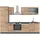 Vicco R-Line, 300 cm ohne Arbeitsplatte