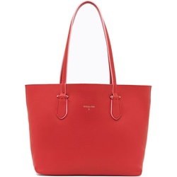 PATRIZIA PEPE Piercing Leather Shopper Vivid Redresh Rose