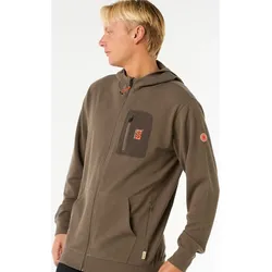 RipCurl Vaporcool Search Z/T Hood rock (2135) M