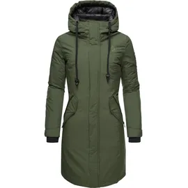 Navahoo Wintermantel NAVAHOO "Letiziaa", Damen, Gr. S (36), grün, Oberstoff: 100% Polyester, Futter: 100% Polyester, Wattierung: 100% Polyester, Ärmelfutter: 100% Polyester, tailliert ca.