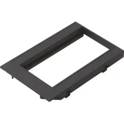 Tehalit Abdeckplatte für 2 Geräte Mosaik Modul 45 GBMBV34R2