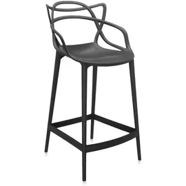 Kartell Masters Stool H 65 cm Schwarz