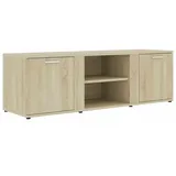 vidaXL Sonoma-Eiche TV-Schrank 120x34x37 cm Holzwerkstoff
