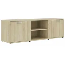 vidaXL Sonoma-Eiche TV-Schrank 120x34x37 cm Holzwerkstoff
