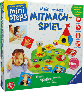 Mein erstes Mitmach-Spiel - ministeps - Singen, spielen, tanzen, turnen