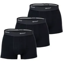 GANT Boxershorts 3er Pack Schwarz / Weiß M