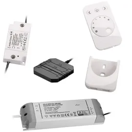 SOTech Emotion Steuerung 1-Kanal Starterset mit 12-fach Verteiler (miniAMP) inkl. 60W Konverter und Fernbedienung für LED Emotion System Trafo Farbwechsel Farbsteuerung von SO-TECH®