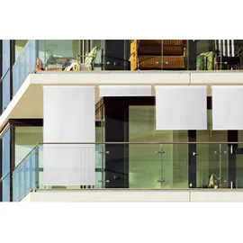 PEDDY SHIELD Sonnenrollo HDPE 140 cm x 240 cm Cremeweiß