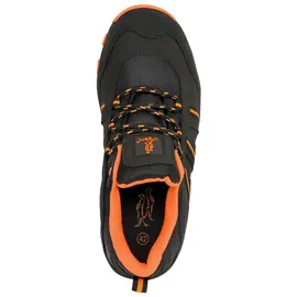 ARDON Arbeitsschuhe Sicherheitsschuhe Schutzkappe Stahlkappe Sportliche S1 (261) Gr. 46 - Schwarz/Orange - 46