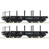 Roco 6600031 H0 2er-Set Schwerlastwagen der DR,