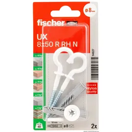 fischerwerke Universaldübel UX 8 x 50 2 Stück