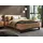 Home Affaire Bettgestell HOME AFFAIRE "Bronne, Made in Europe, industrial Style, moder und zeitlos", braun (wotan eiche, wotan eiche, schwarz), B:148cm H:93,5cm L:208,5cm, Betten, Bettgestell, mit Kufen in Metalloptik, FSC-zertifiziert, wahlweise in 3 Breiten