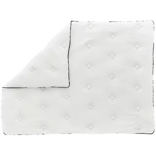 Yatas Vierjahreszeitenbett, Weiß, Textil, Füllung: Polyester, 200x200x3 cm, Oeko-Tex® Standard 100, Made in Turkey, atmungsaktiv, Schlaftextilien, Bettdecken, 4 Jahreszeiten Bettdecken