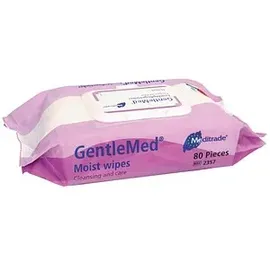 Meditrade Meditrade® Feuchttücher Gentle Med® 1-lagig weiß, 80 St.