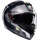 AGV K3 Shade Integralhelm - Grau/Schwarz/Neon-Gelb / M